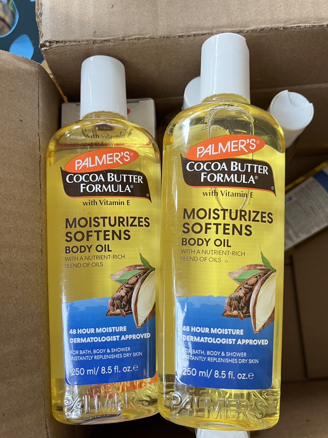 Palmer's Cocoa Butter Body Oil 250ml. บอดี้ออยล์ (1ขวด)