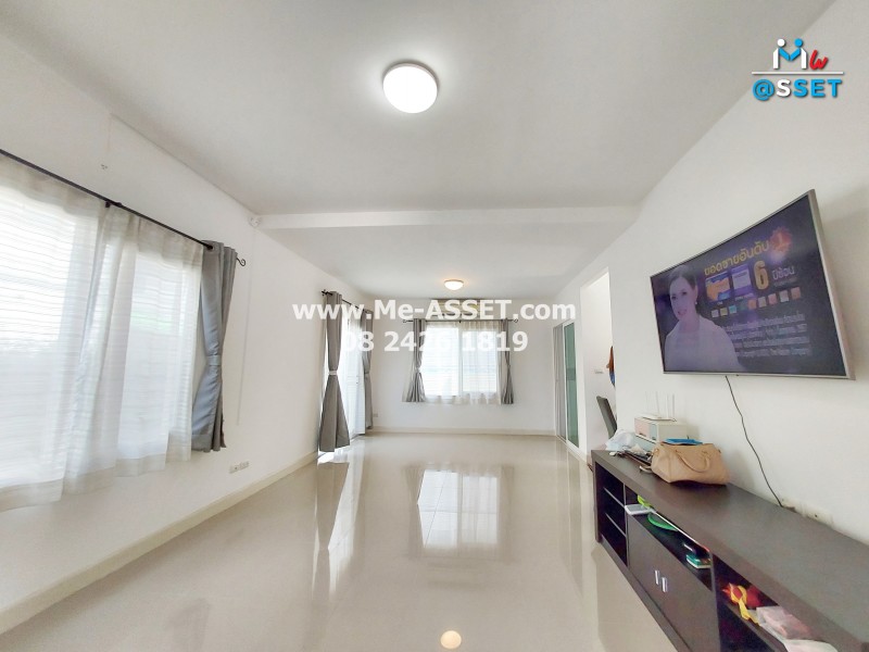 ขายบ้านเดี่ยว ใกล้ ม.มหิดล ย่าน ศาลายา วัดพระเงิน ศรีประวัติ : คณาศิริ ศาลายา : 2 ชั้น 50 ตารางวา