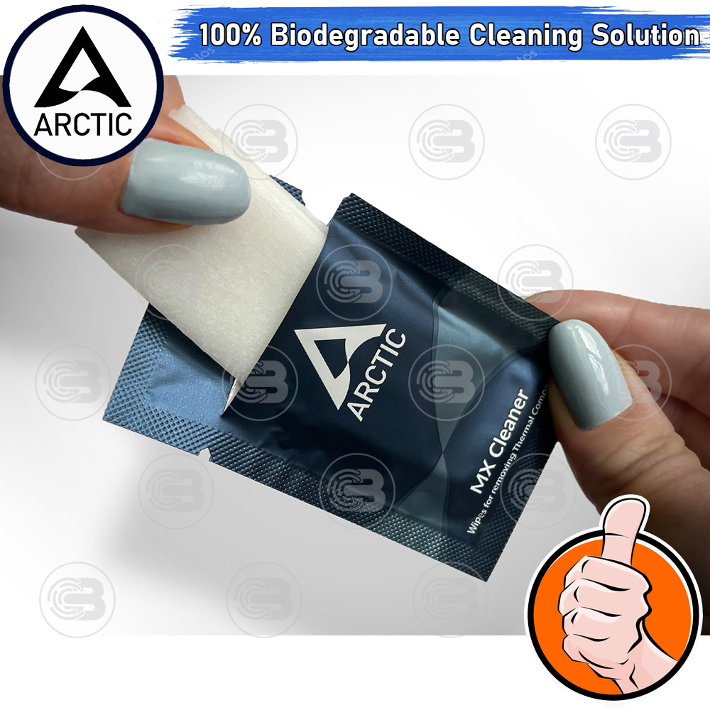 [CoolBlasterThai] Arctic MX-Cleaner 100% Biodegradable Cleaning Solution Box 40 PCS