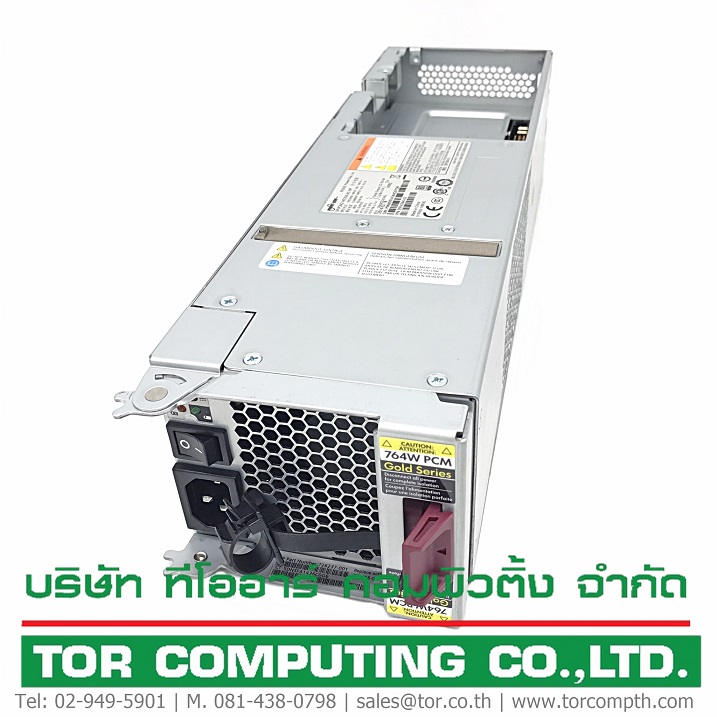 REF, HP 726237-001 / 727386-001 [TorCompTH Thailand - ขาย จำหน่าย ราคา] HP 764W 80 Plus Power Supply for HP 3PAR 8200