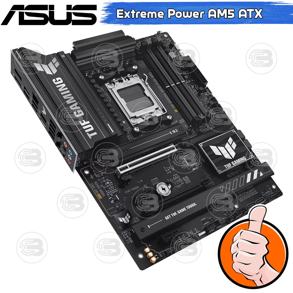 [CoolBlasterThai] ASUS MAINBOARD TUF GAMING B850-PLUS WIFI AMD SOCKET AM5 DDR5 M-ATX ประกัน 3 ปี