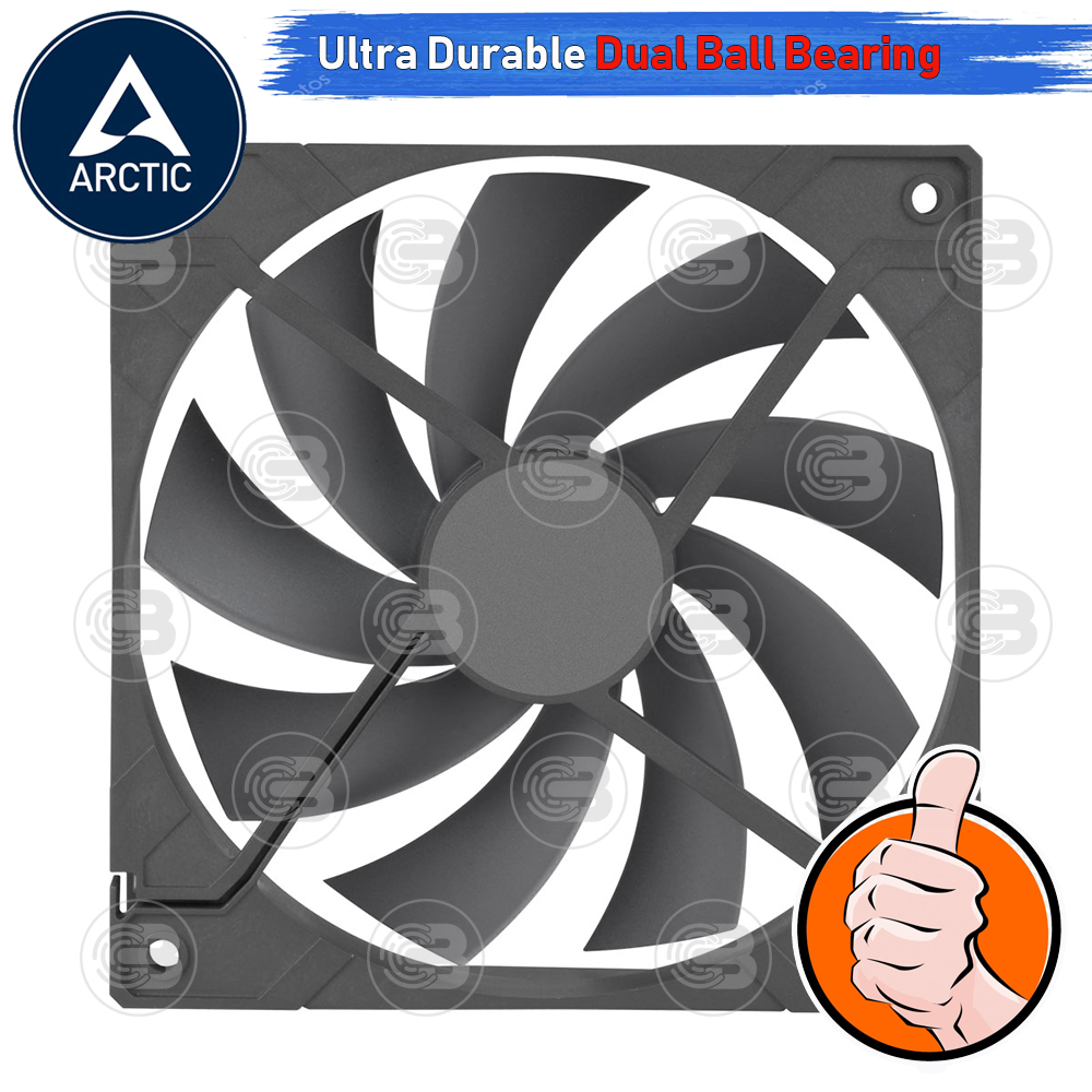 [CoolBlasterThai] ARCTIC F12 PWM PST CO (size 120 mm.) PC Fan Case ประกัน 10 ปี