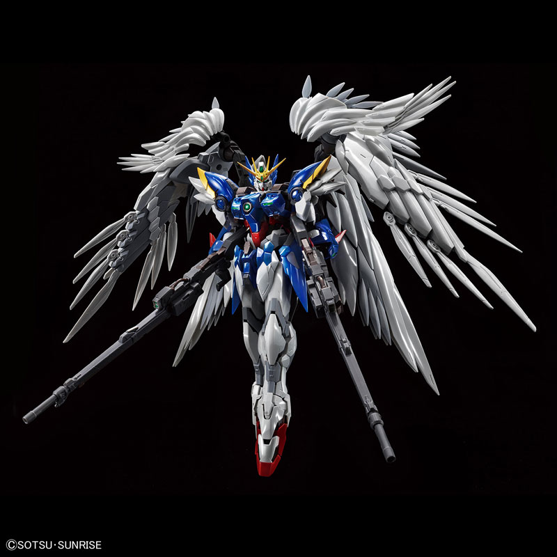 High Resolution Model 1/100 Wing Gundam Zero EW Plastic Model from "Mobile Suit Gundam Wing"