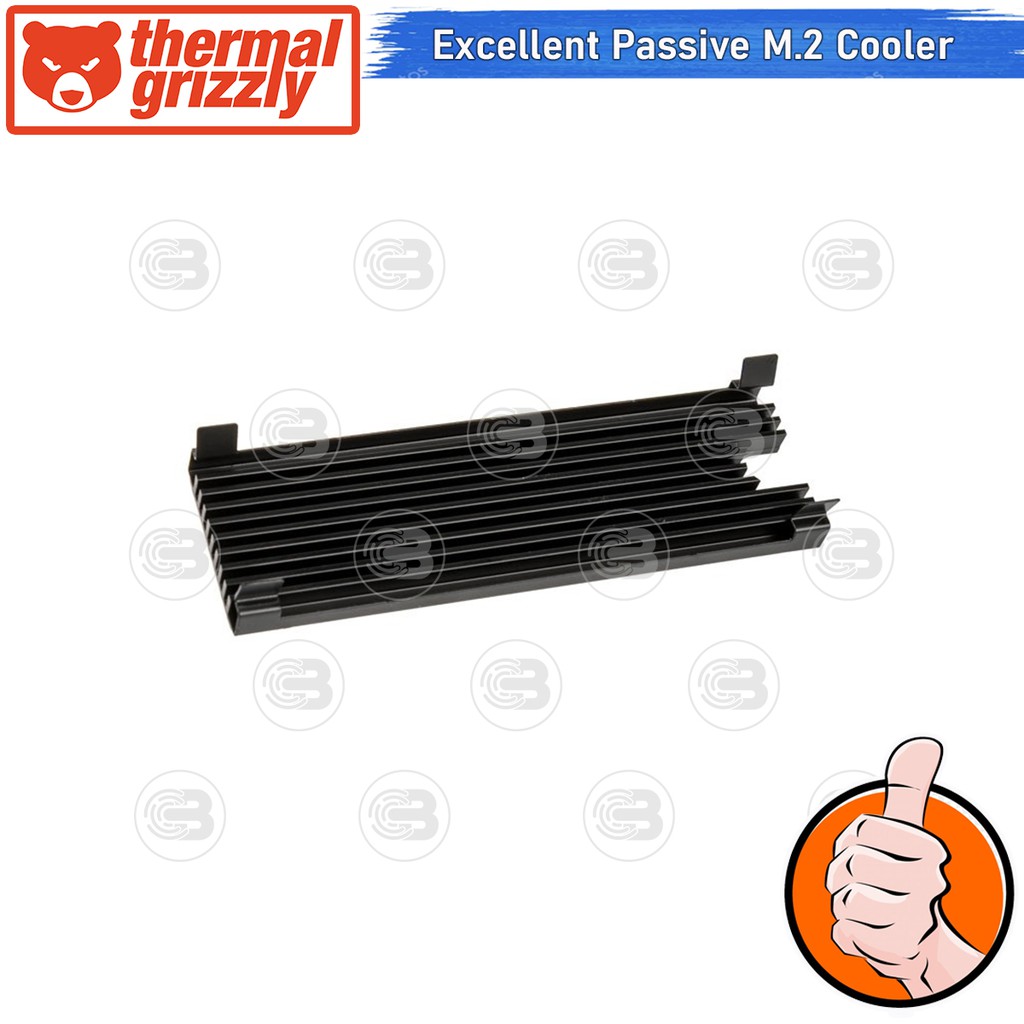 [CoolBlasterThai] Thermal Grizzly M.2 SSD Compact Passive Cooler