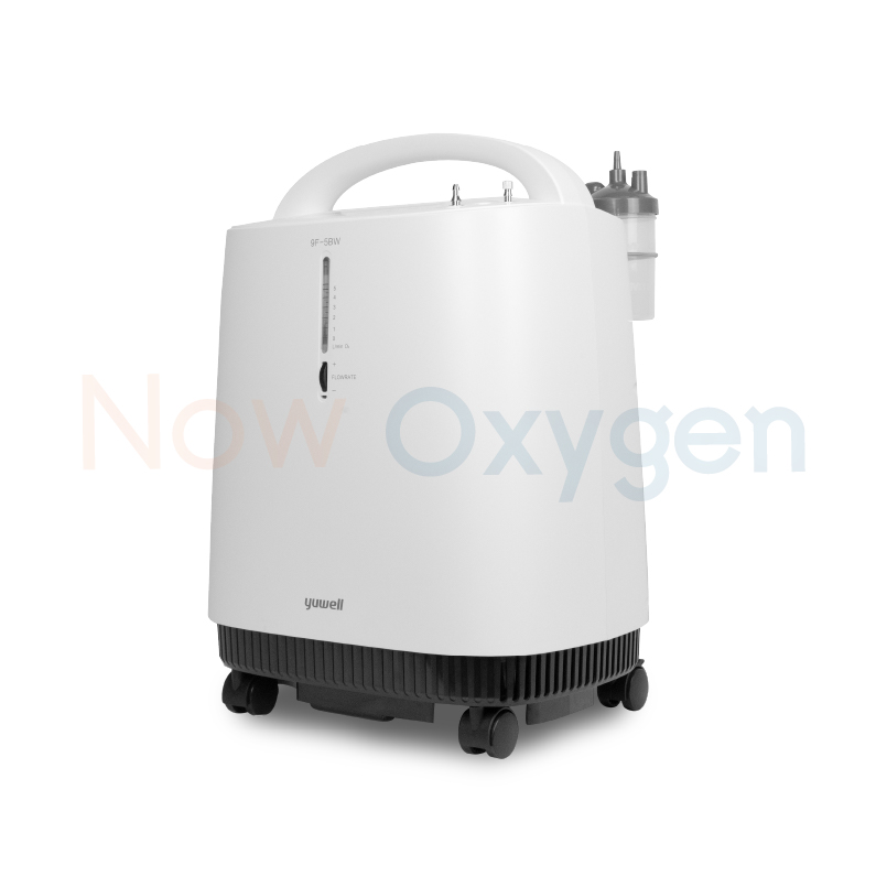 ตู้พักฟื้นสัตว์ขนาด 45*45 ซม. จับคู่กับเครื่องผลิตออกซิเจนขนาด 5 ลิตร Yuwell รุ่น 9F-5BW