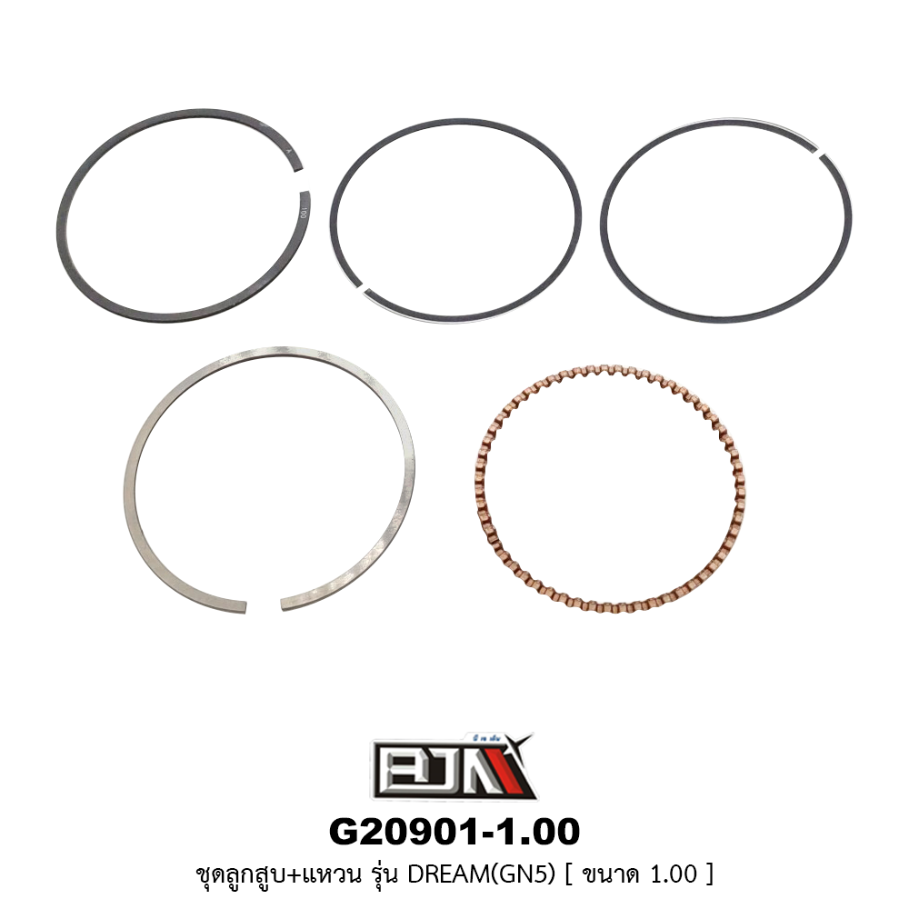 G20901-1.00 ชุดลูกสูบ+แหวน DREAM [GN5] ขนาด 1.00