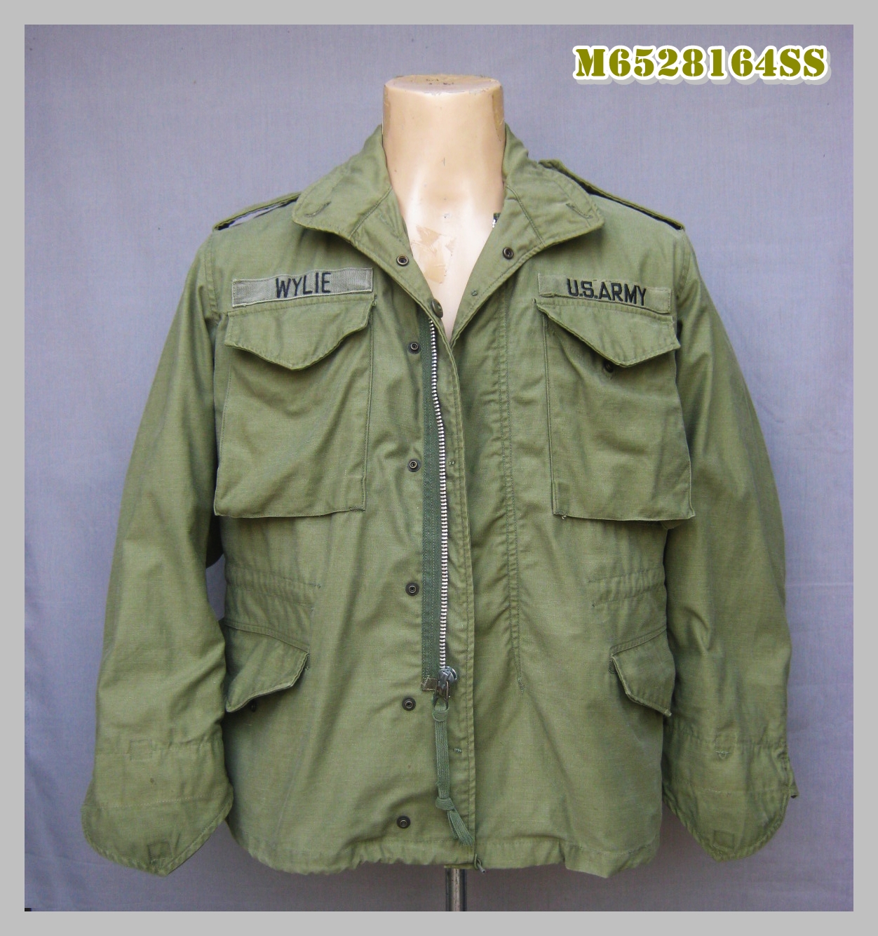 ขายแล้ว เสื้อทหาร M65 Class 1 Pattern 3 Small Short