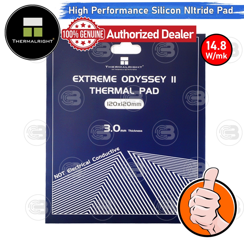 [CoolBlasterThai] Thermalright Extreme Odyssey II Thermal Pad (Silicon Nitride) 120x120x3.0 mm./14.8 W/mK