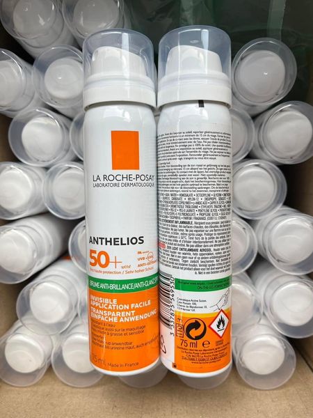 สเปรย์กันแดด La Roche-Posay Anthelios Invisible Fresh Mist Anti-Shine SPF50 ขนาด 75ml. (1ขวด)