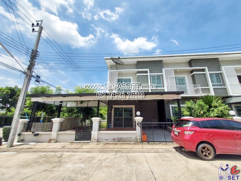 ขายทาวน์เฮ้าส์ หลังมุม ย่าน ศรีวารีน้อย หัวตะเข้ บางโฉลง บางพลี บางนา-ตราด : นิรันดร์วิลล์ 12 : 2 ชั้น 36.2 ตารางวา