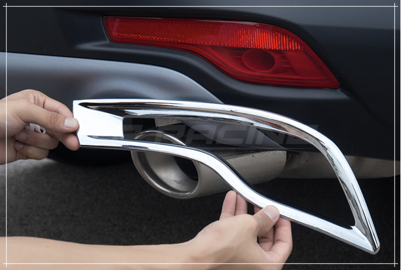 ครอบไฟทับทิมหลังโครเมี่ยม CR-V G5