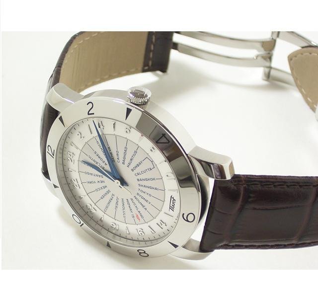 Tissot Heritage Navigator 160th Anniversary Watch (Silver/Brown)