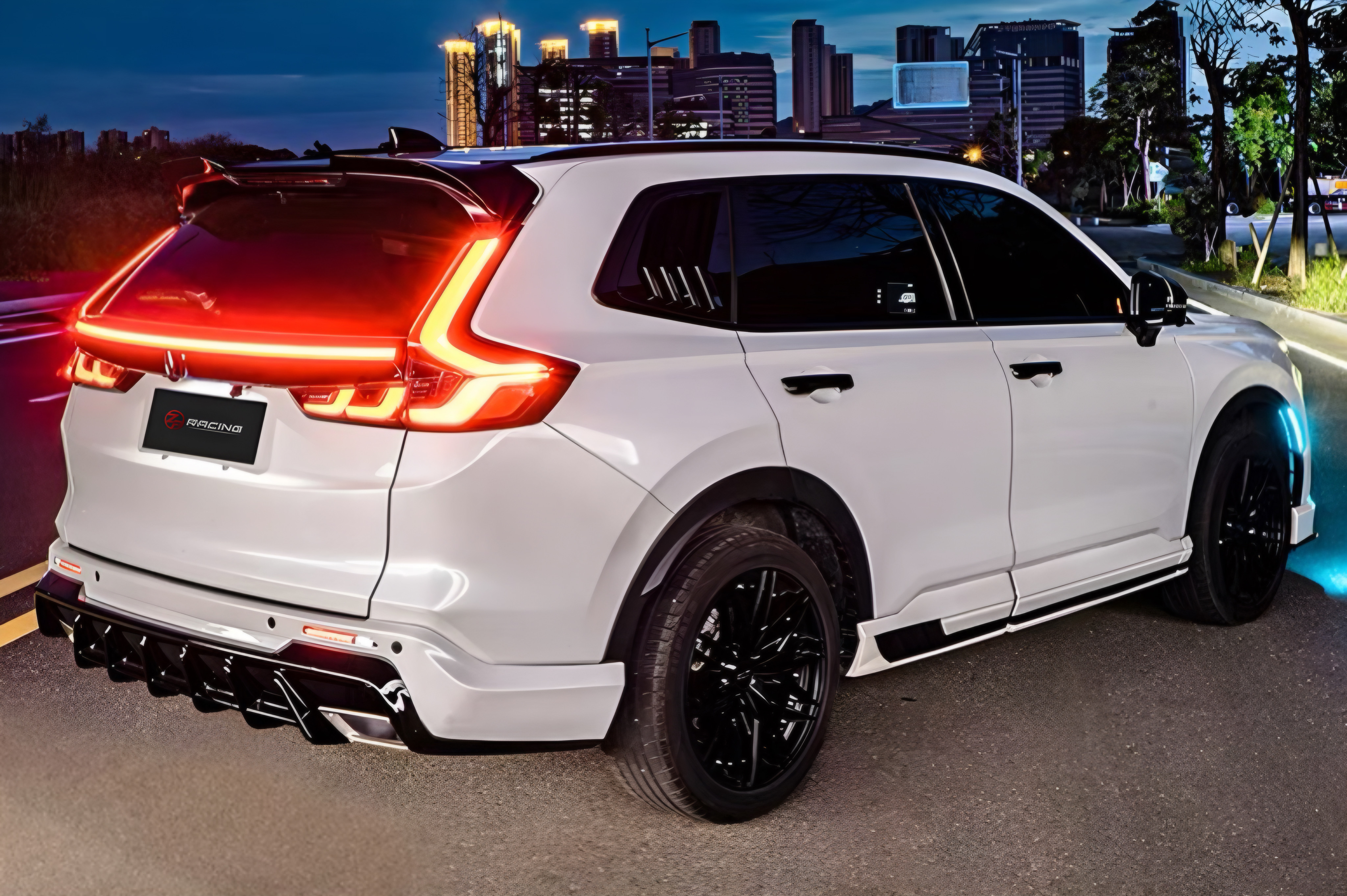 ชุดแต่ง ชุดสเกิร์ต Honda CR-V (G6) 2023-2026 รุ่น AKASAKA