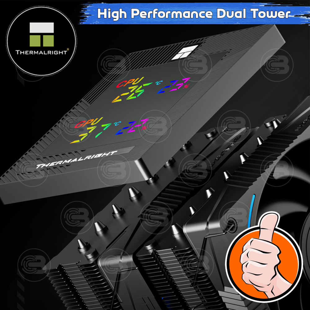 [CoolBlasterThai] Thermalright Phantom Spirit 120 Digital EVO CPU Heat Sink (AM5/LGA1851 Ready) ประกัน 3 ปี