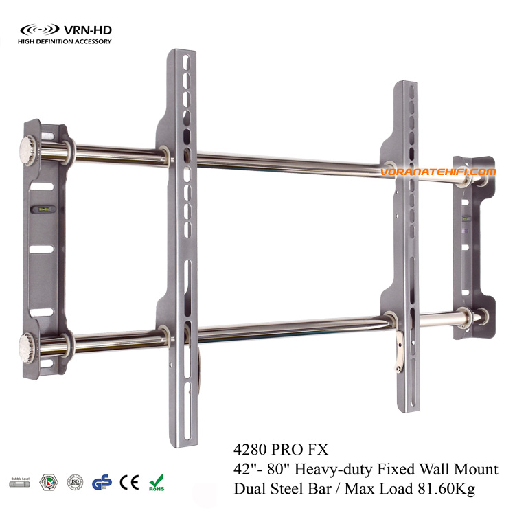 4280 Pro FX ขาแขวนทีวี LCD,LED TV 42 - 80 นิ้วแบบ Extra Slim [Max Load 81.6Kgs]