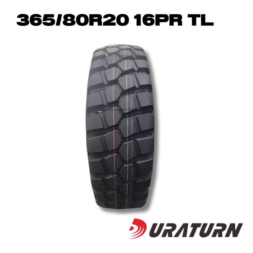 365/80R20 16PR TL ยี่ห้อ DURATURN ยางรถเครน