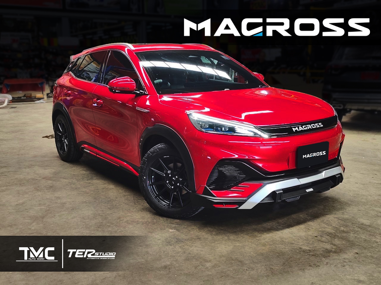 ชุดแต่ง ชุดสเกิร์ต BYD ATTO 3 ทรง MACROSS 2022