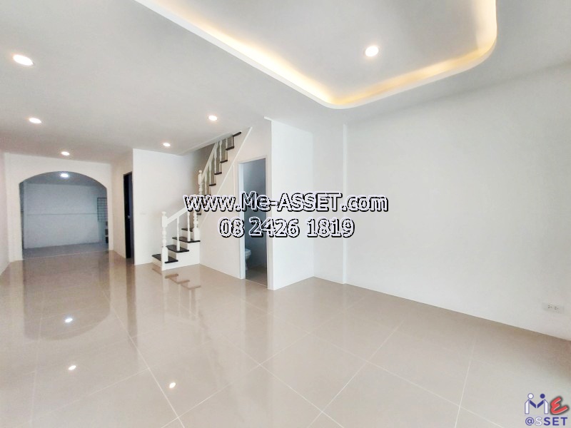 ขายทาวน์เฮ้าส์รีโนเวทใหม่ ย่าน อ้อมน้อย กระทุ่มแบน พุทธสาคร เศรษฐกิจ1 เพชรเกษม118 : ม.บ้านพงษ์ศิริชัย 1 : 3 ชั้น 17 ตร.วา