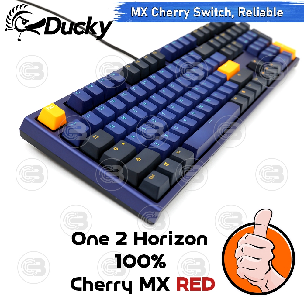 [CoolBlasterThai] Ducky One 2 Horizon RED Cherry MX Switch 100% TH/EN