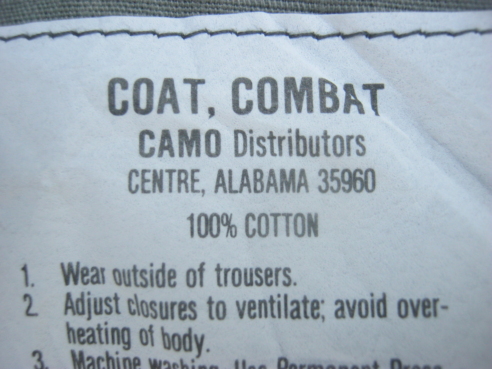 เสื้อทหารสหรัฐ