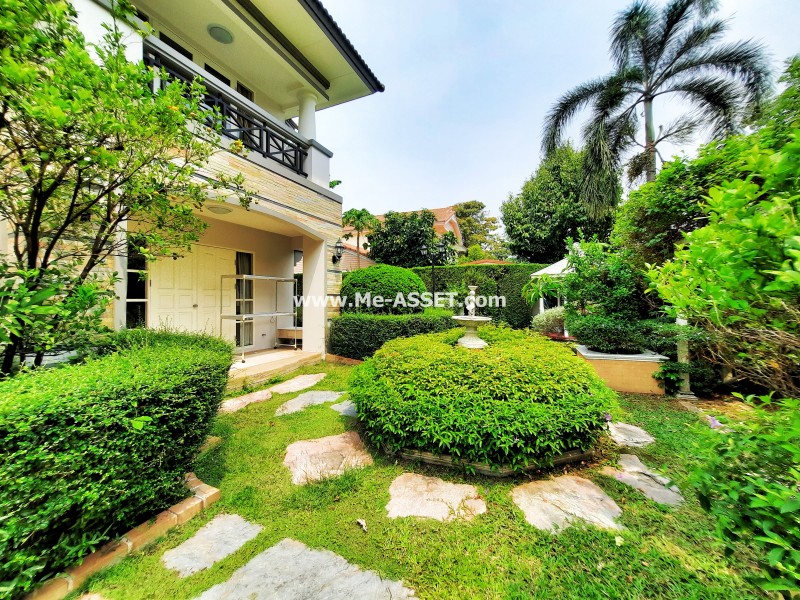 ขายบ้านเดี่ยว ม.นันทวัน วงแหวน-รัตนาธิเบศร์ ถ.ตลิ่งชัน-สุพรรณบุรี ต.เสาธงหิน อ.บางใหญ่ นนทบุรี ต้นโครงการ ตรงข้ามสวนสาธารณะ / พื้นที่ 2 ชั้น 138 ตารางวา