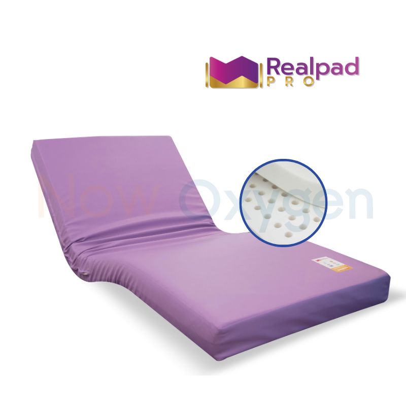 ที่นอนยางพารา กระจายแรงกดทับ หนาพิเศษ ทนทาน รุ่น Realpad Pro รับประกัน 5 ปี