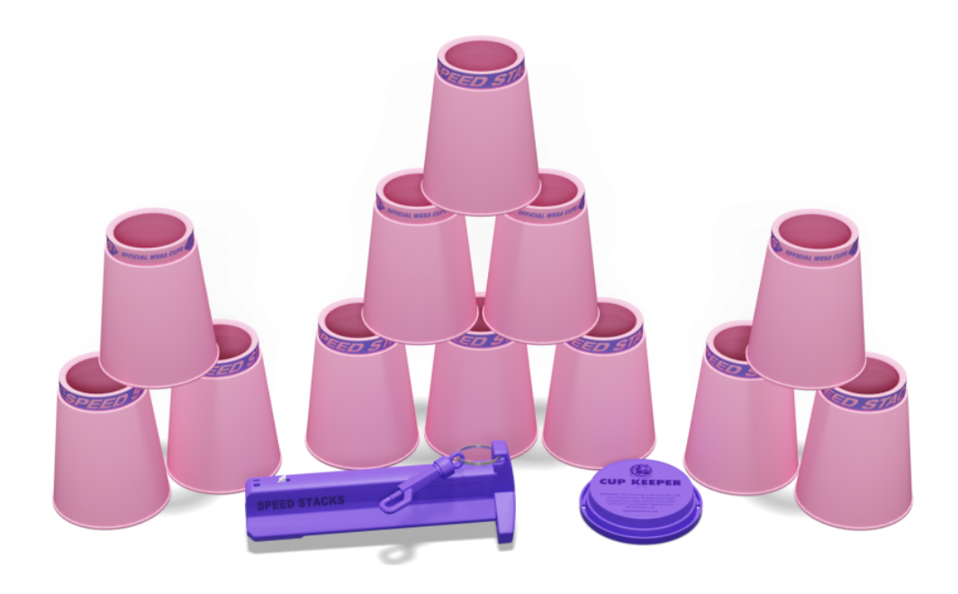 ชุดแก้วสแต็ครุ่นโปร G5 Pro Competitor Speed Stacks (แก้วPro Series 2+แผ่นรองPro Mat G5+นาฬิกาG5+กระเป๋า)