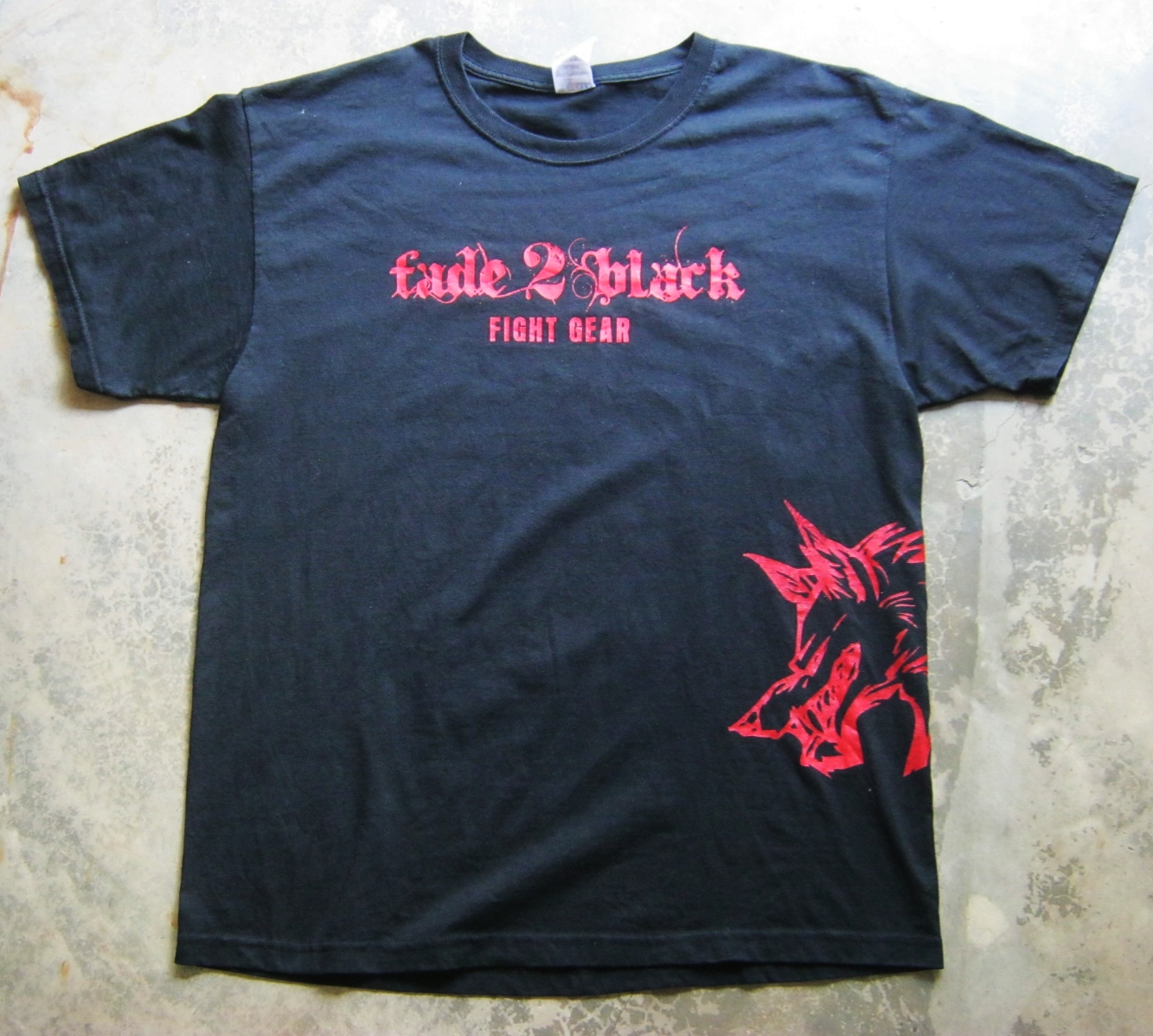 Men's T-Shirt Fade 2 Black