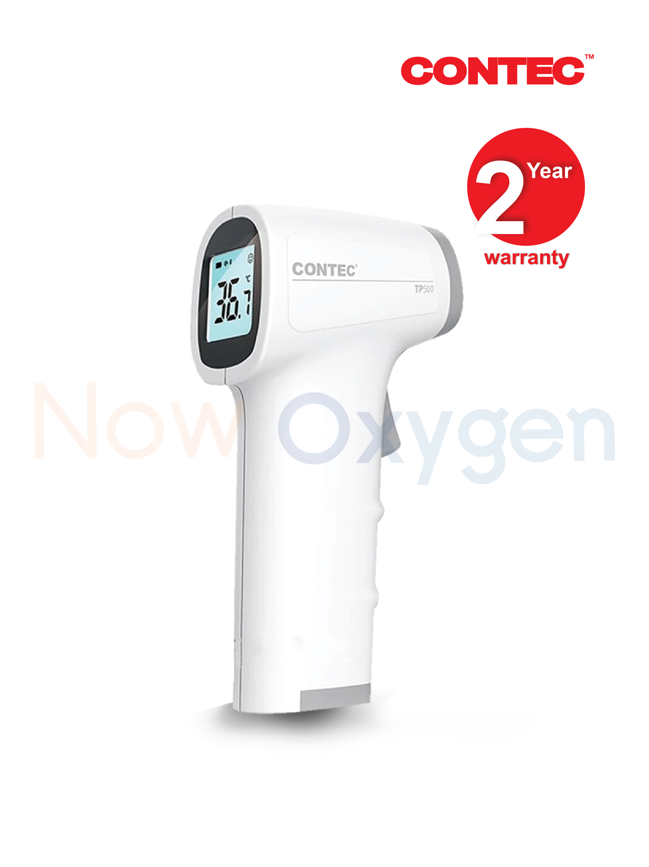 เครื่องวัดอุณหภูมิร่างกาย อินฟาเรด Contec รุ่น TP-500 - ประกันศูนย์ไทย 2 ปี