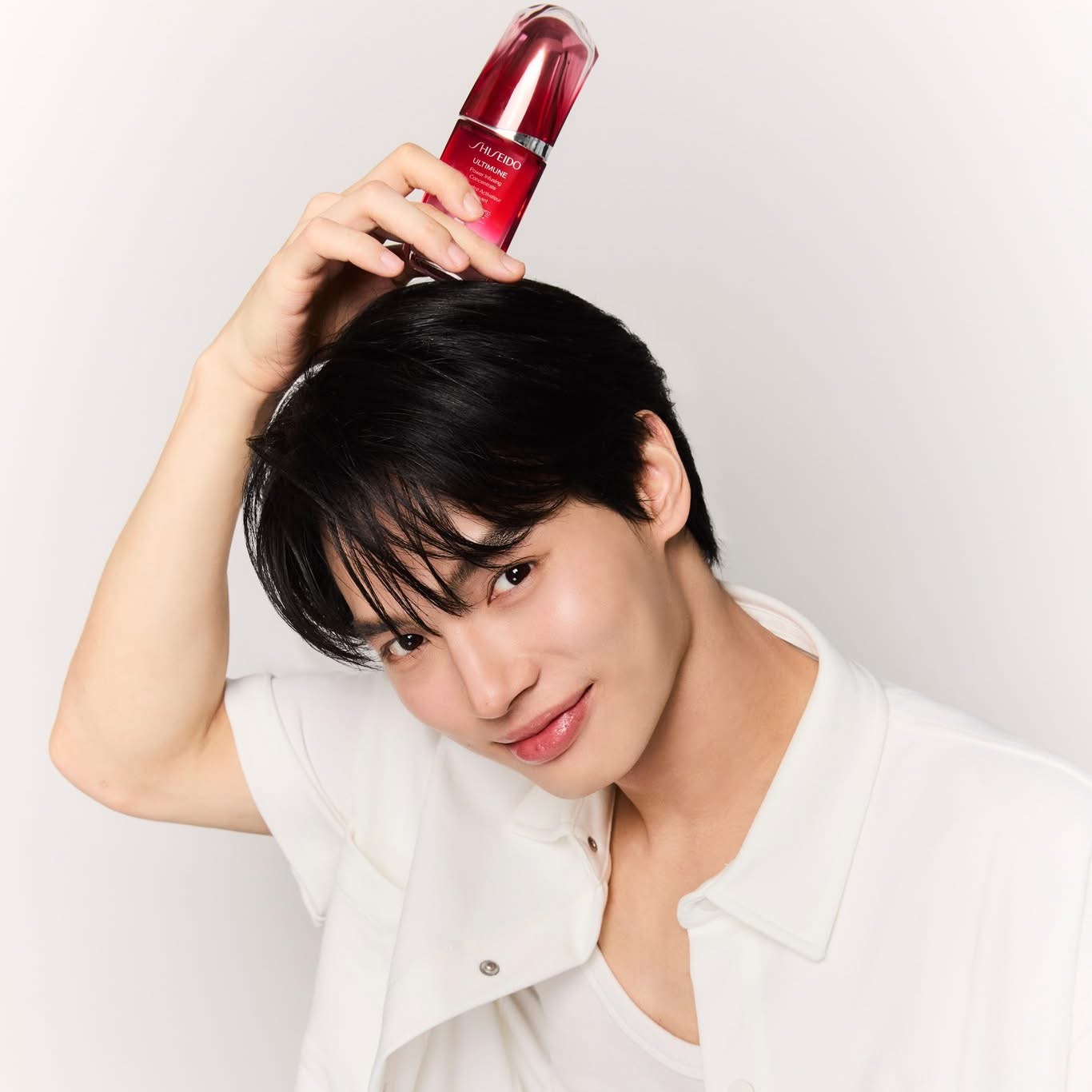 (1ขวด) Shiseido Ultimune Power Infusing Concentrate 10ml. ขนาดทดลอง เซรั่มบำรุงผิว ชิเชโด้ อัลติมูน