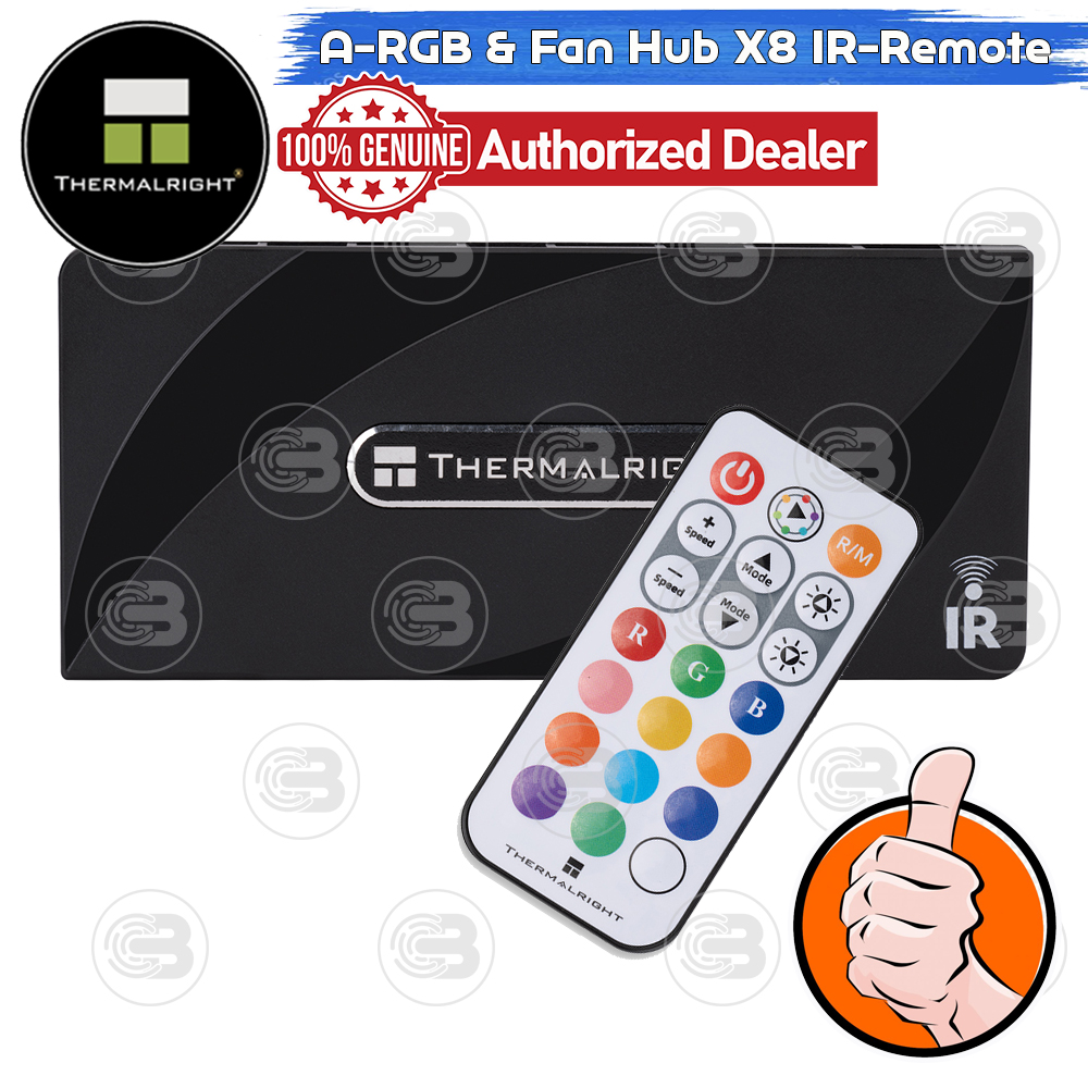[CoolBlasterThai] Thermalright IR Remote PWM FAN and A-RGB HUB 8 Ports ประกัน 1 ปี