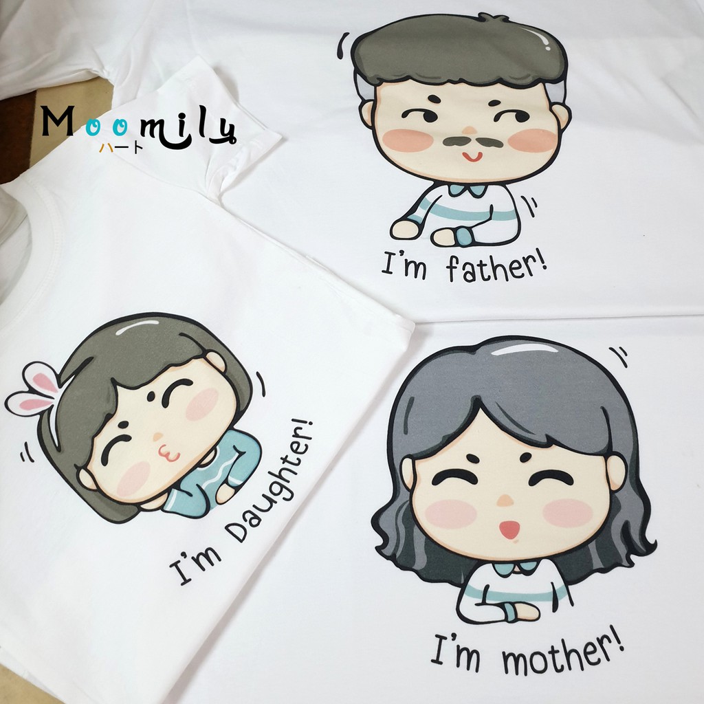 รวมญาติปู่ย่า เสื้อครอบครัว เสื้อทีม พ่อแม่ลูก MMLFAMILY