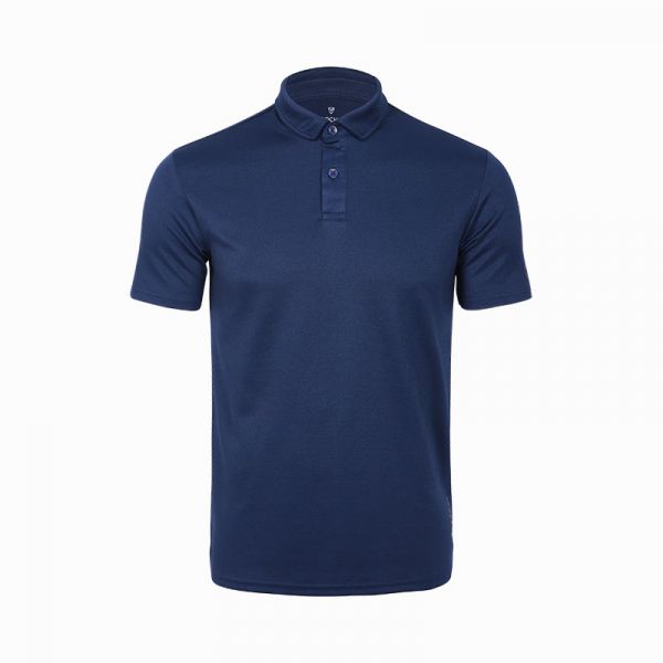WARRIX DryTech POLO CA-SPU-SR0003 เสื้อโปโล วอริกซ์ แขนสั่น สีกรมท่า DD