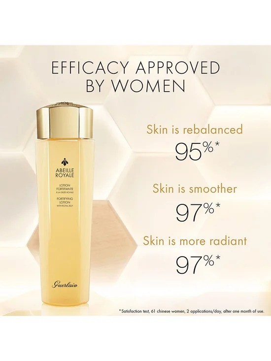 (1ขวด) Guerlain Abeille Royale Fortifying Lotion With Royal Jelly 15ml. โลชั่นขนาดทดลอง