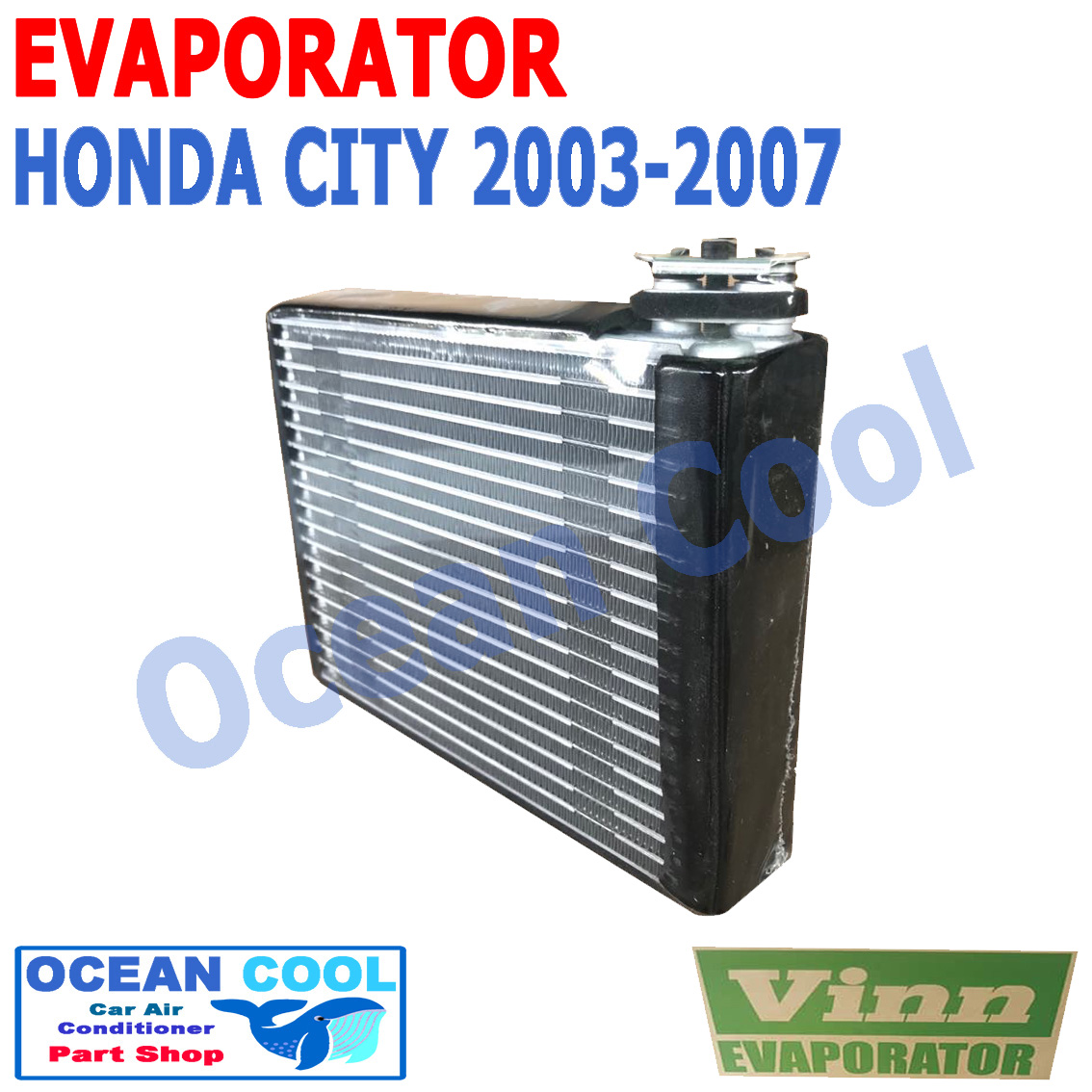 คอยล์เย็น ซิตี้ 2003 - 2007 EVA0040 Evaporator for HONDA city ตู้แอร์ คอยเย็น ฮอนด้า ซิตี๊ พ.ศ. 2546 ถึง 2550