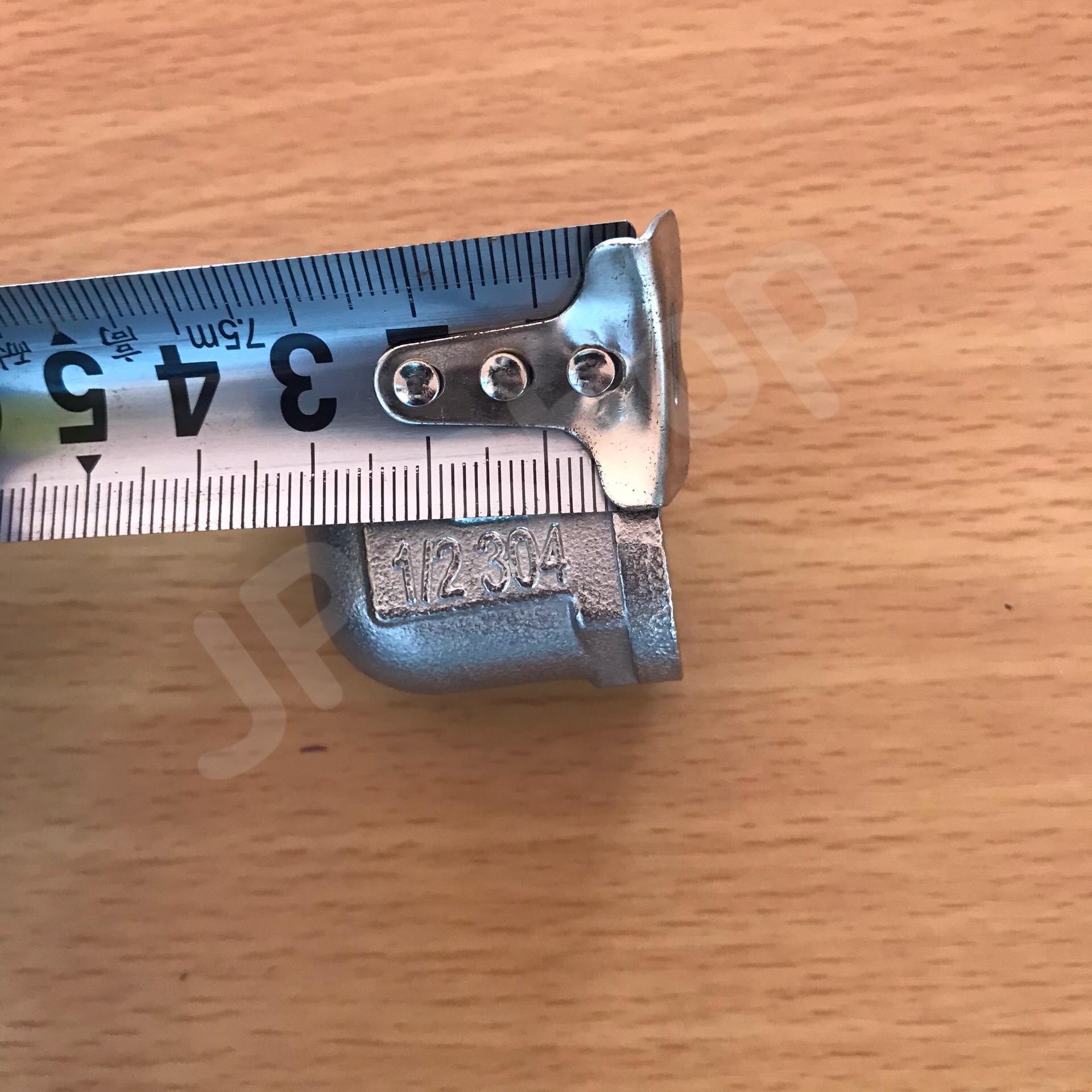 ข้องอสแตนเลส304 เกลียวใน ขนาด 4 หุน #3654