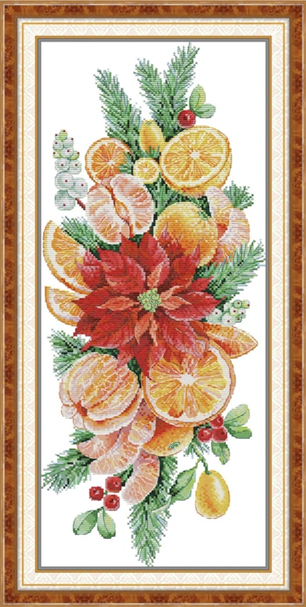 Orange Bouquet (ไม่พิมพ์/พิมพ์ลาย)
