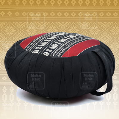เบาะนั่งกลม เบาะโยคะ เบาะสมาธิ 40x40x20 Cm //Small wave maditation mattresses Cushions Khit Pillow Kapok100%