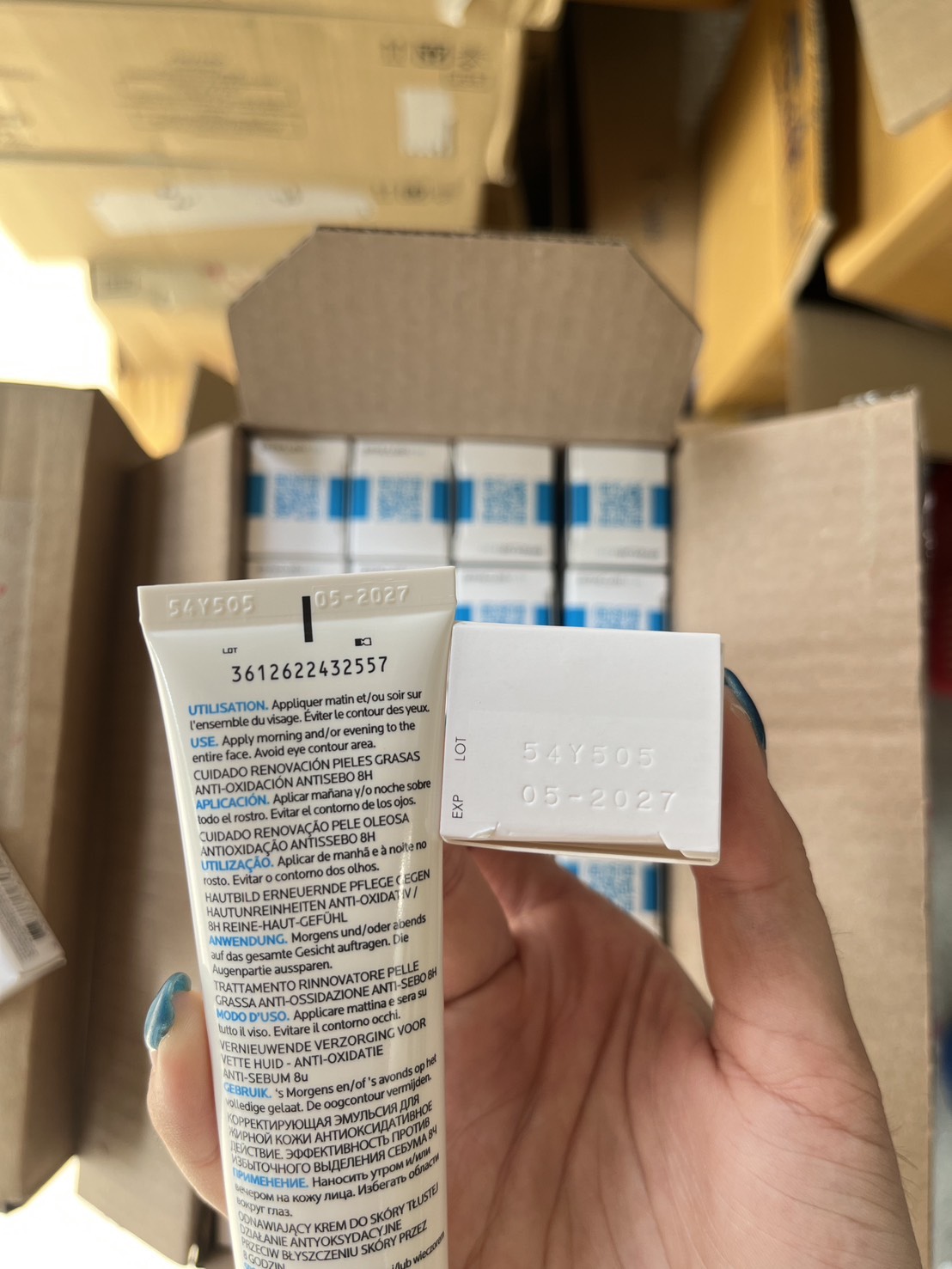 La Roche-Posay Effaclar K+ 40ml. ของแท้ รับประกัน