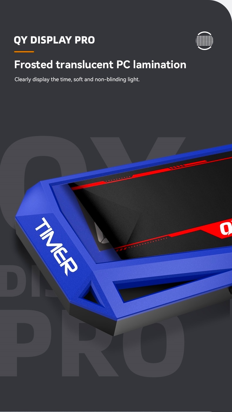 จอแสดงเวลาการแข่งขัน QY Display Pro Timer (Bluetooth) #QY3233