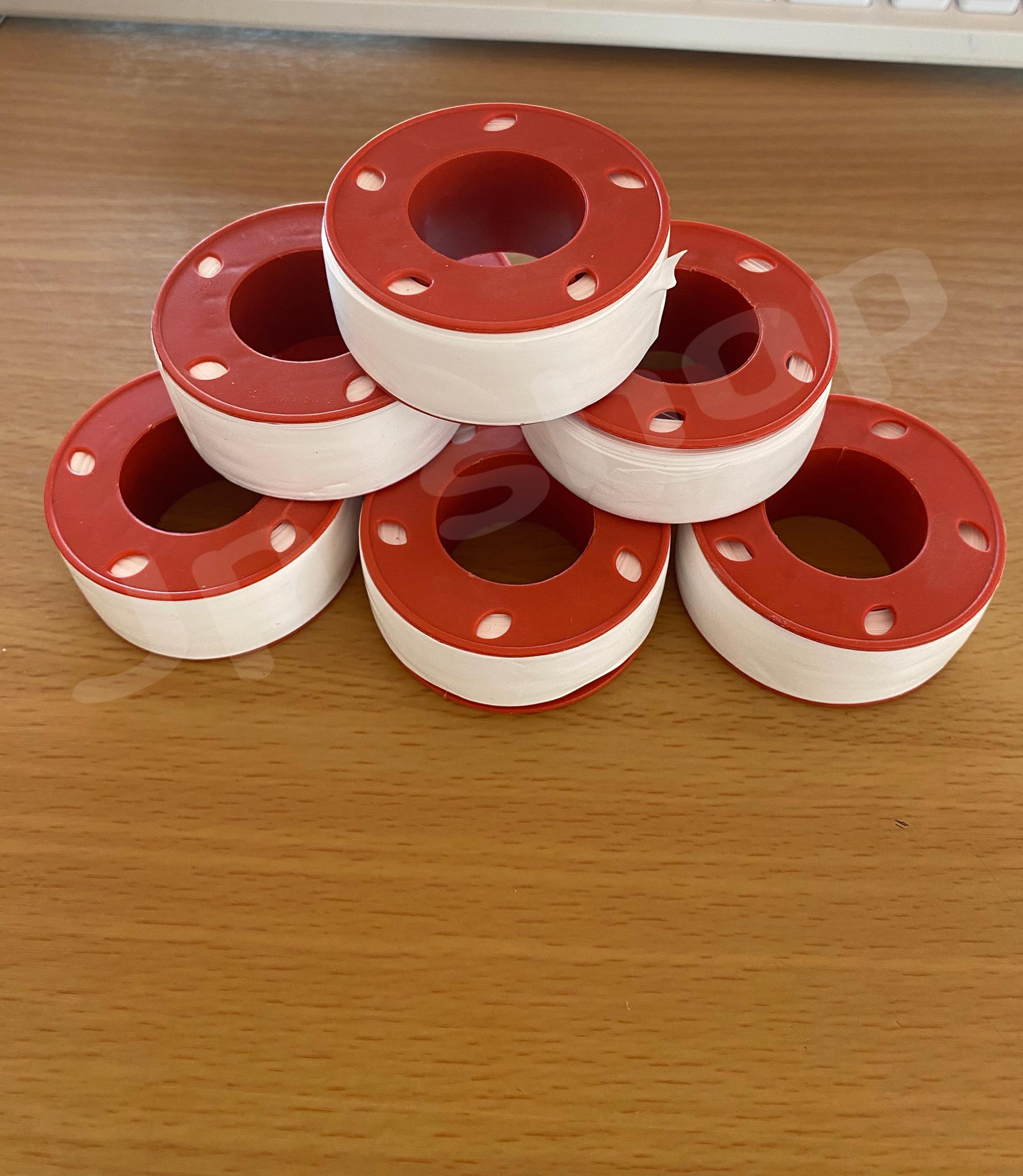 เทปพันเกลียว เทปพันท่อ ยาว20ม. ม้วนใหญ่ หนา เหนียว แข็งแรงทนทาน ใช้งานได้นาน แพ็ค/3ม้วน #6003