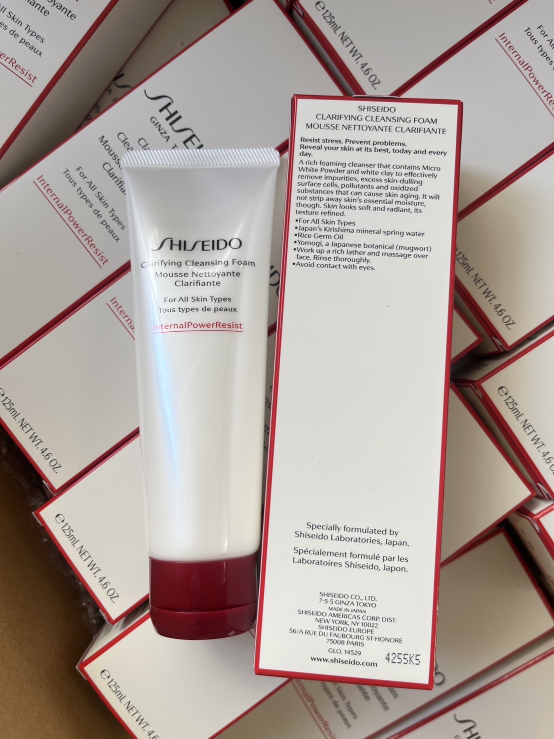 โฟม Shiseido Clarifying Cleansing Foam 125ml. หิ้วตปท. ของแท้