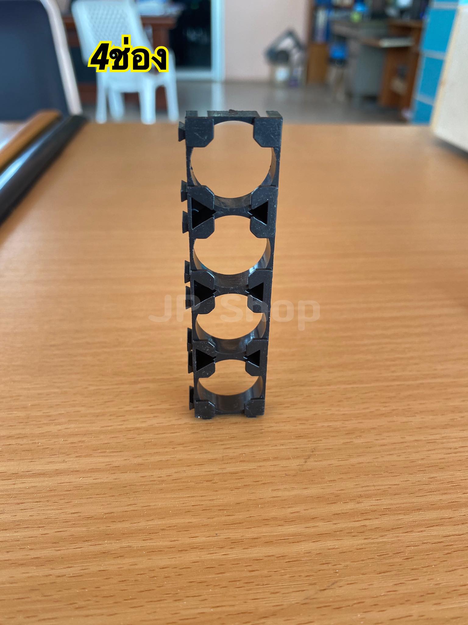 ตัวยึดแบตเตอรี่ ตัวแพ็คแบตเตอรี่ ตัวยึดแบตเตอรี่ลีเธียม18650 4ช่อง #Spacer Holder ตัวแพ็คถ่านสำหรับรถไฟฟ้า #186504