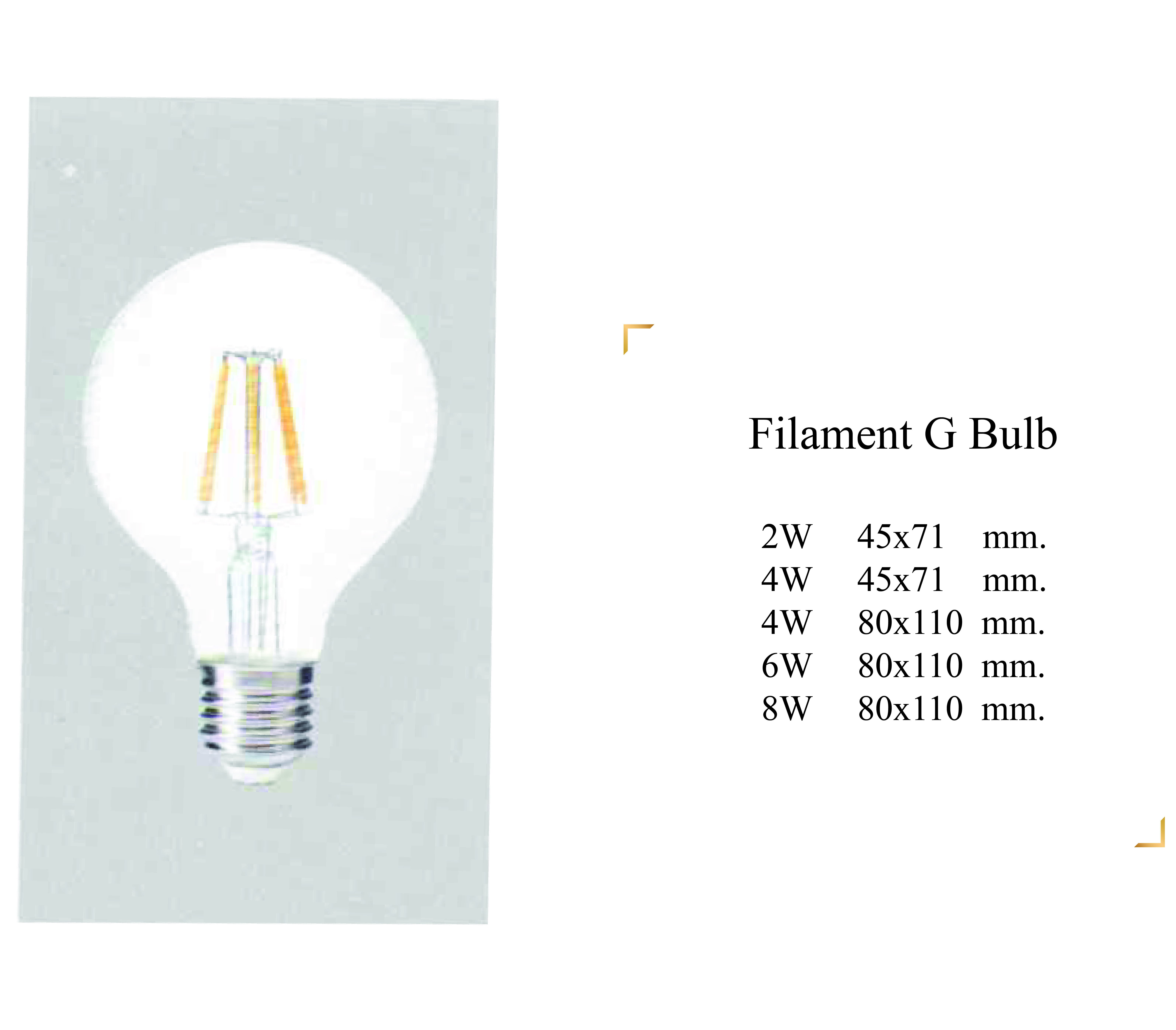 Filament G Bulb