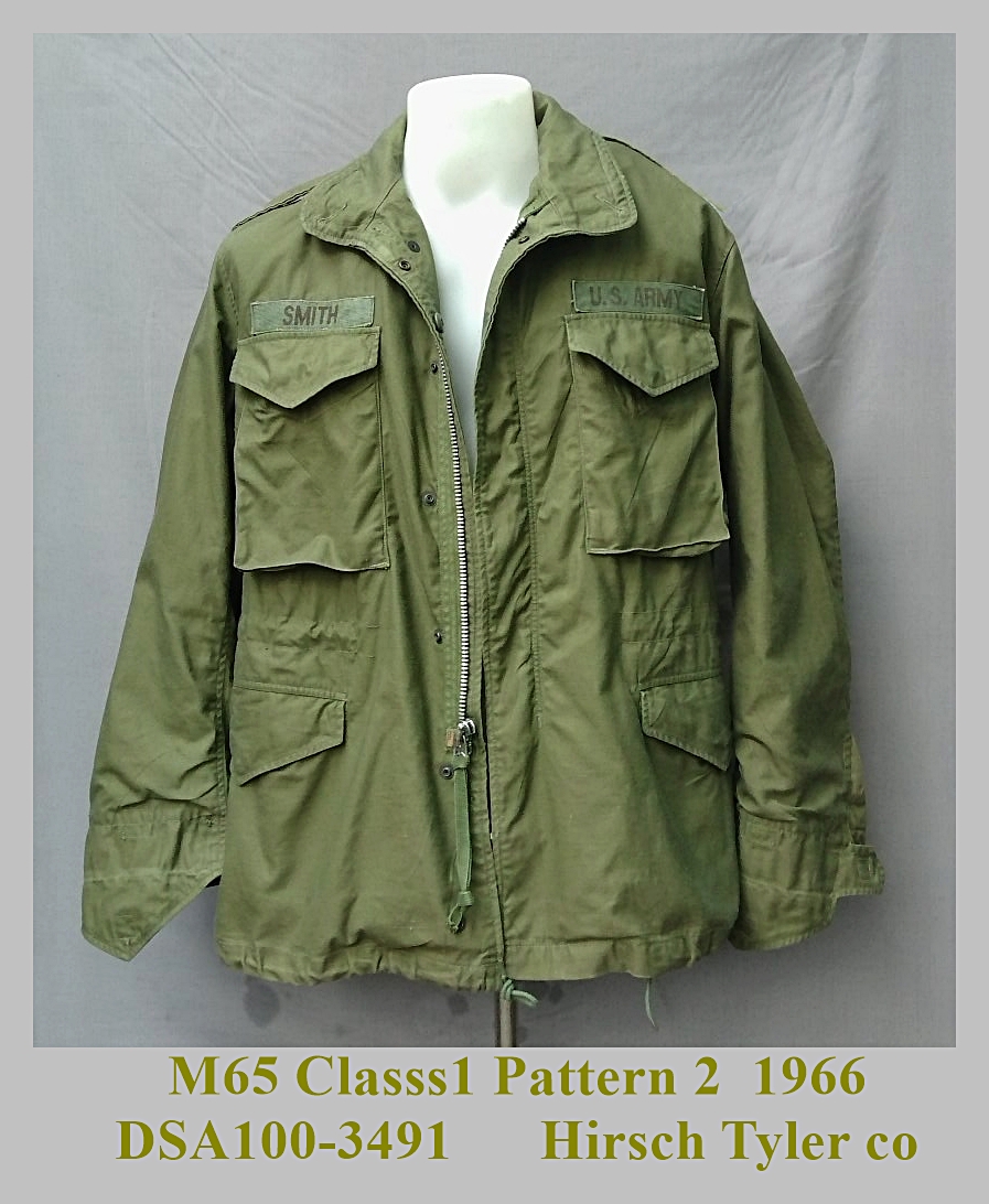 เสื้อทหาร M65 1966 ซับในสีทอง