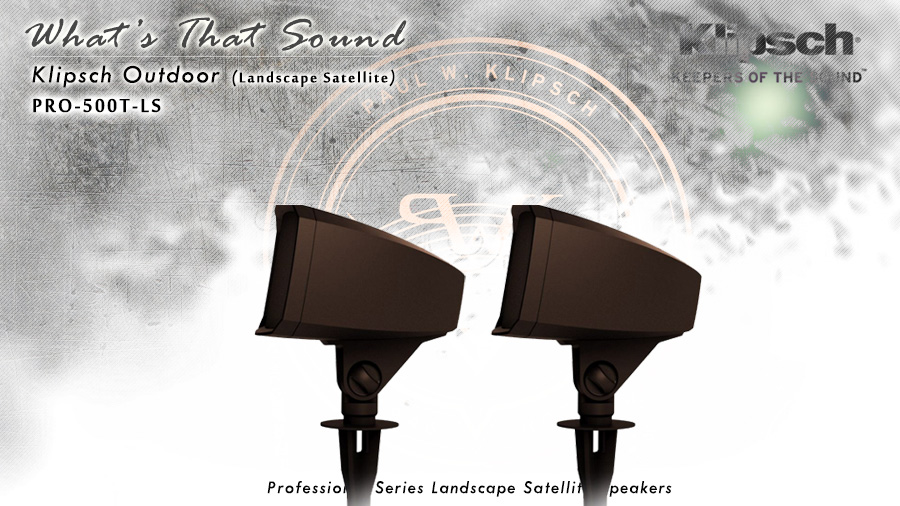 Klipsch PRO-500T-LS Landscape Satellite