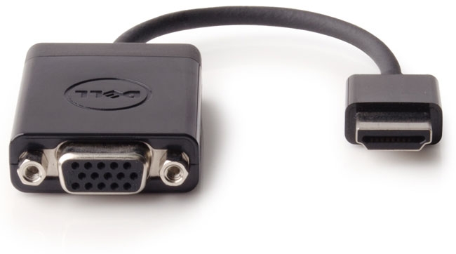 DELL HDMI to VGA Adapter สายแปลง HDMI TO VGA