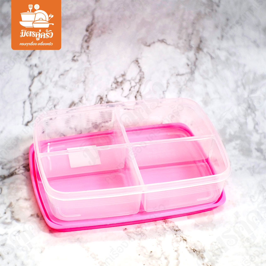 กล่องเก็บอาหาร 4 ช่อง FK-1006