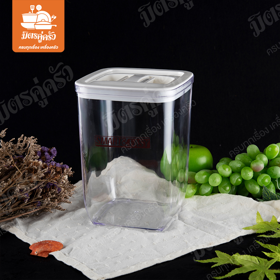 โหลสุญญากาศ (ฝาบีบ) ทรงเหลี่ยม - PN3298L/5