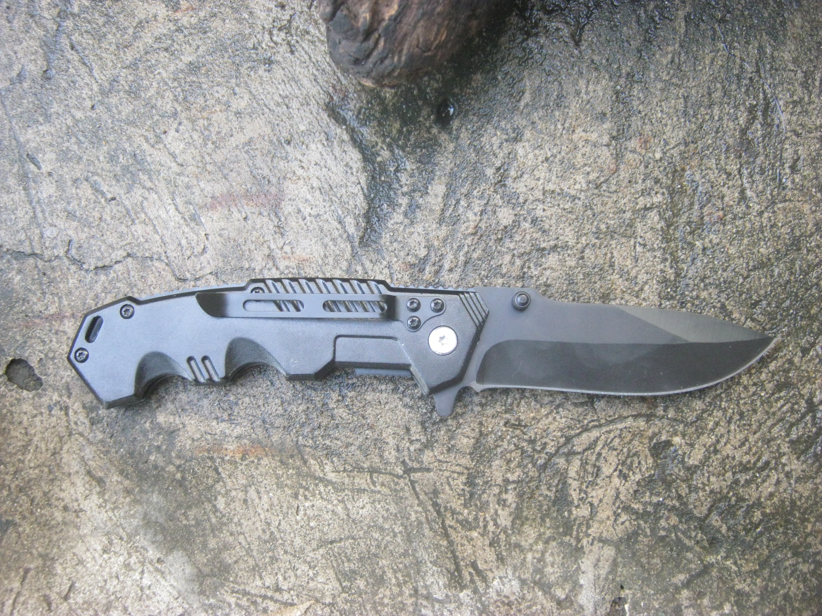 อุปกรณ์เดินป่า มีดเดินป่า Black kite